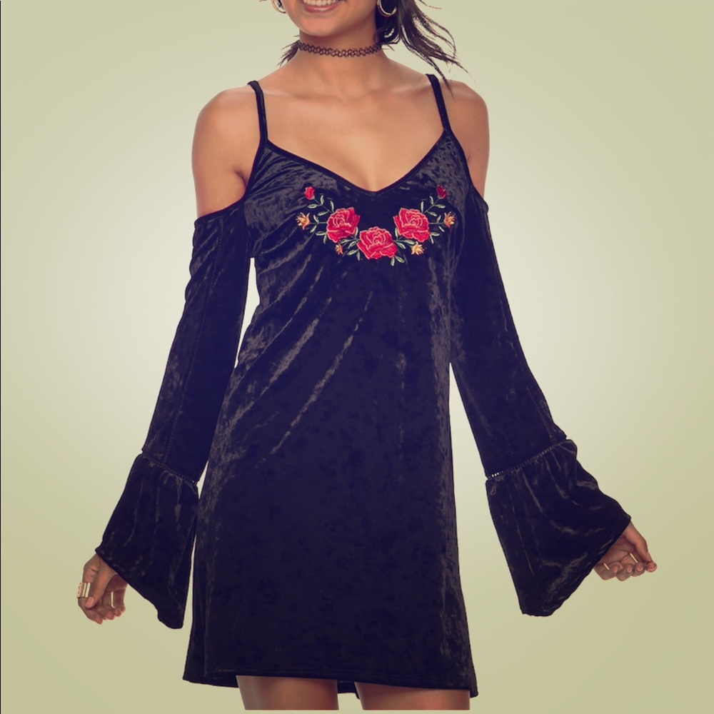 Disney’s Coco Inspired Velvet Dress Sz M